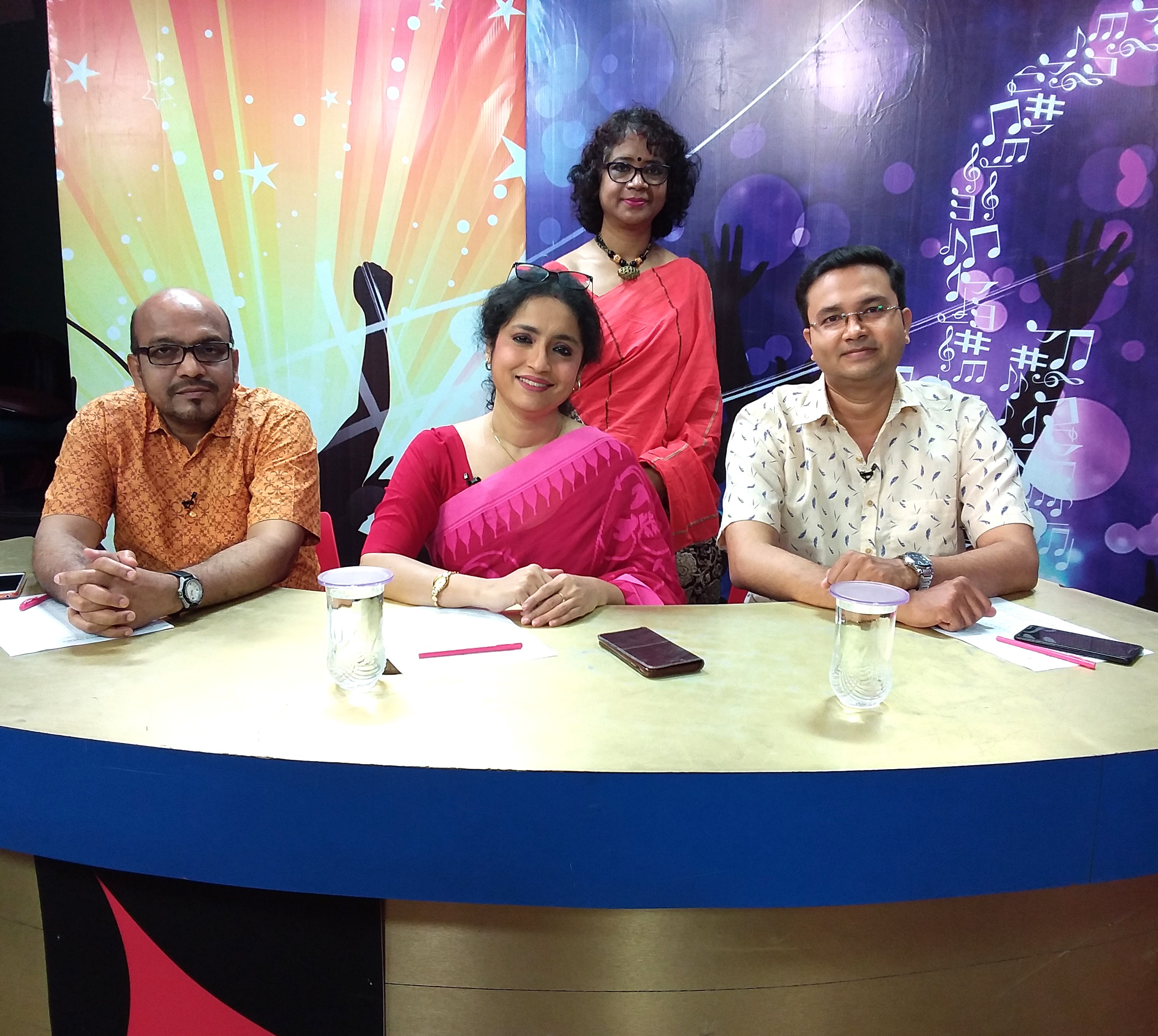 Bibhabendu as a judge in Tara tv